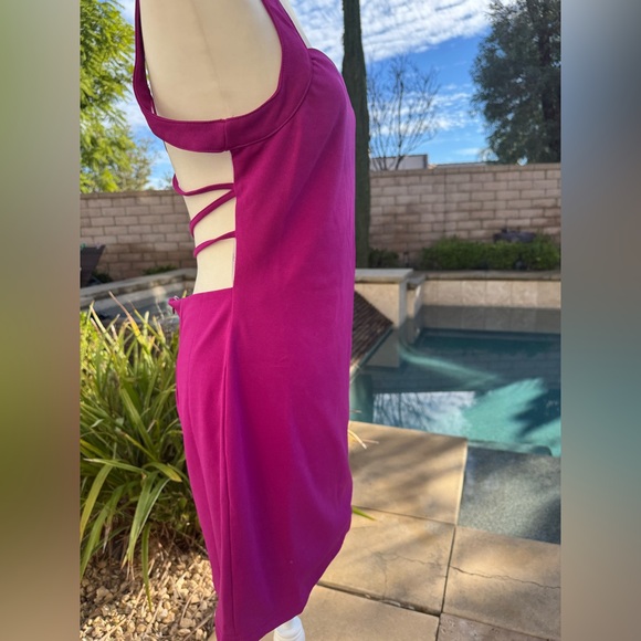 🌺Lulus Strappy Back Mini Dress - Picture 6 of 7